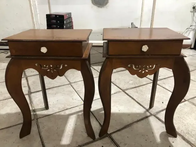 2 Criados mudos COM UMA GAVETA em MDF