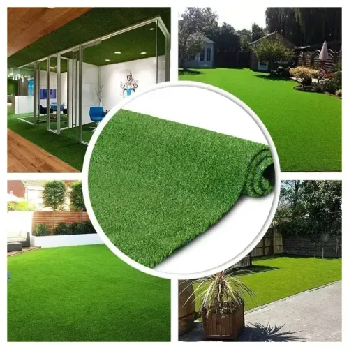 Grama Sintética Decorativa 12mm Verde | Peça com 5m²