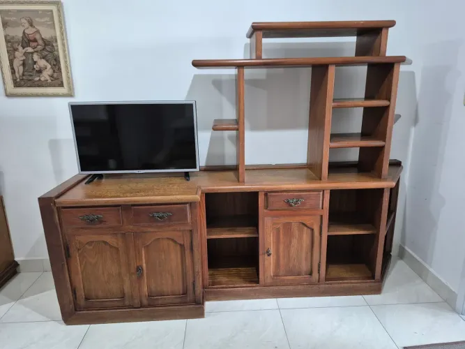 Rack madeira maciça 