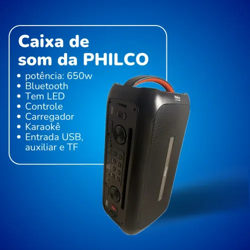 Caixa de som da PHILCO