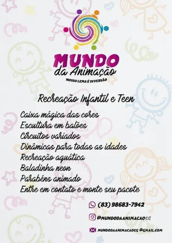 Recreação infantil e teen!
