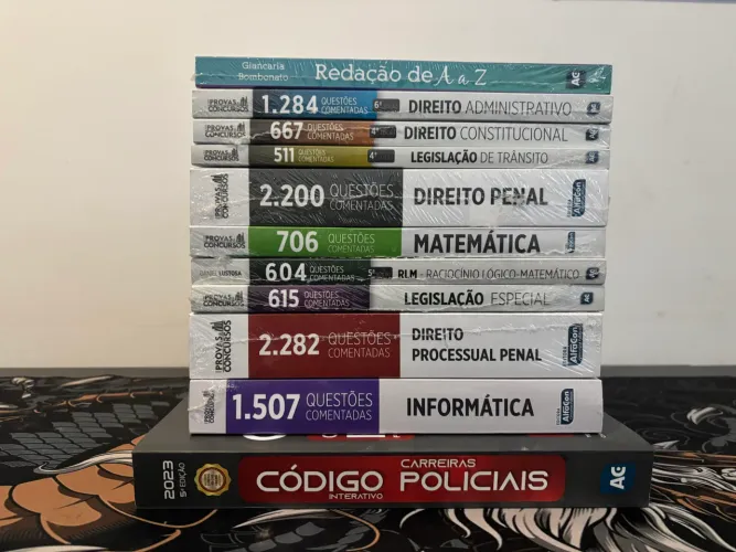 Kit Completo Alfacon Sou+  Novo e Lacrado | Concursos Policiais