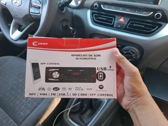 Rádio Automotivo Cinoy Novo