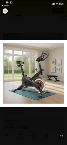 Bicicleta ergométrica spinning