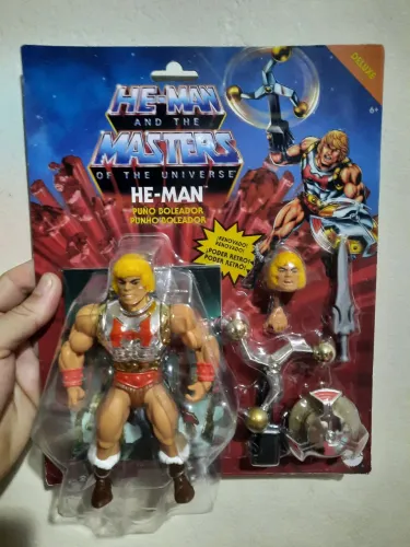 He-Man punho boleador Deluxe - Masters of the Universe