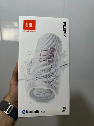Caixa JBL Flip 7 Branca 