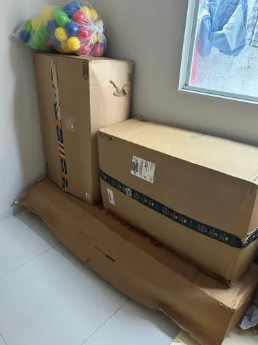 Casinha piscina de bolinha