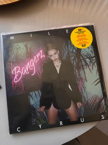 Vinil Miley Cyrus BANGERZ edição colorida
