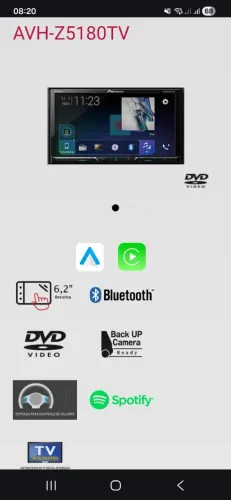 Central Multimidia Pioneer AVH-Z5180TV MIXTRAX ?