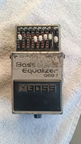 Pedal Equalizador De Contra Baixo