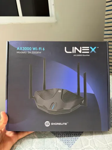 Roteador Linex AX3000 Wi-Fi 6