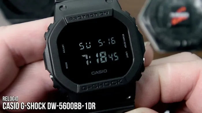 G shock preto original dw5600