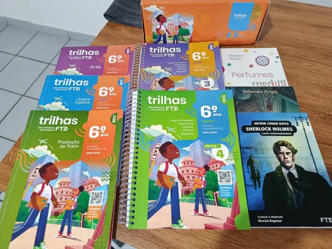 Apostilas e Livros FTD 6º Ano Fundamental 2- Novos, Sem Uso