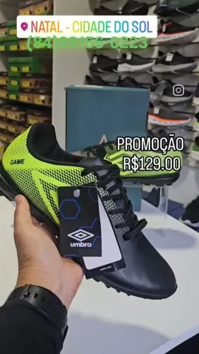 CHUTEIRA SOCIETY UMBRO-R$129.00 AVISTA. 