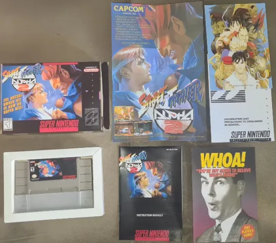 Street Fighter Alpha 2 Super Nintendo Original Na Caixa