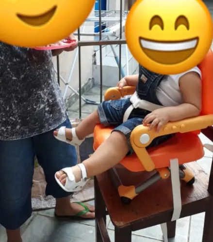 cadeira de alimentacao para bebe