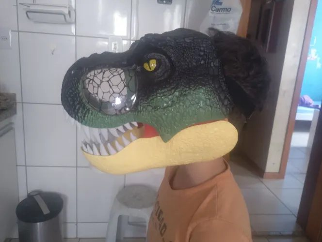 Máscara Infantil Dino Ataque Furioso Zoop Toys Tiranossauro Rex