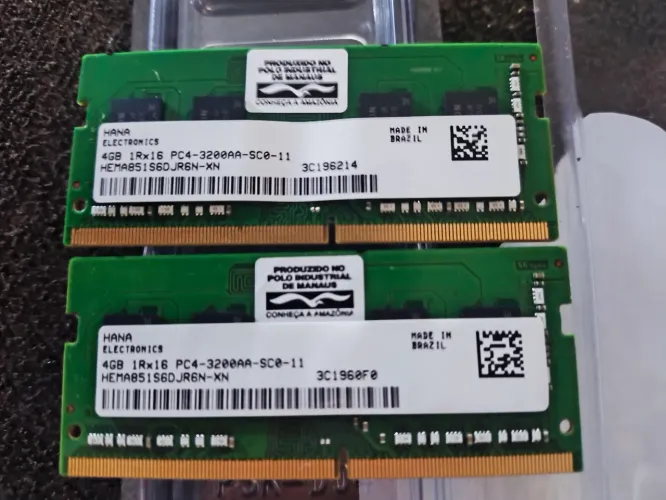 Memória RAM notebook