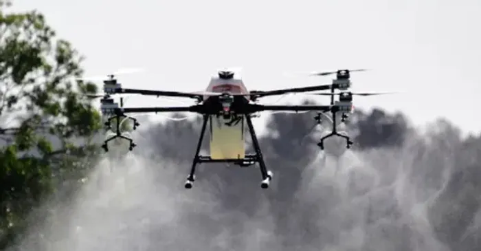 Drone agrícola 18L capacidade de 35kg