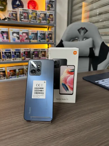 Celular Redmi Note 12 256GB 8GB NOVO + Película e Capa