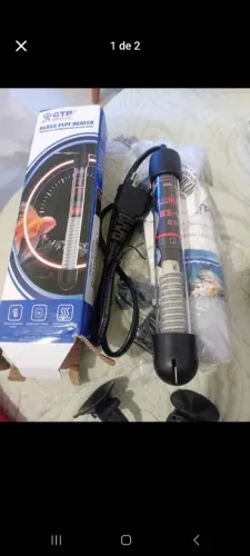 Termostato aquecedor automático de aquário 