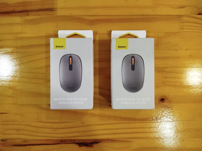 Mouse Sem Fio Baseus F01B Wireless Bluetooth BT3.0 + BT5.0 & 2.4Ghz - Lacrado!