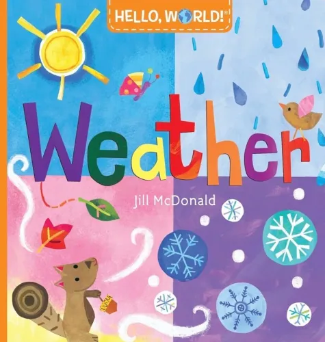 Livro infantil weather inglês