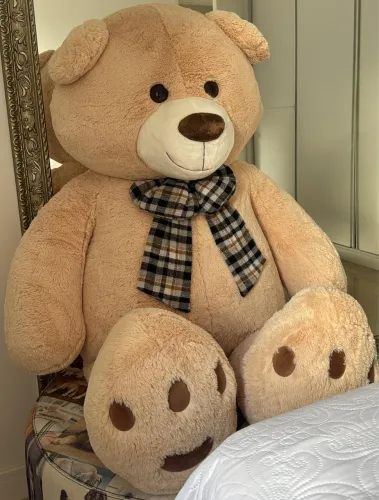 Lindo Presente Urso de Pelúcia GIGANTE DIA DOS NAMORADOS