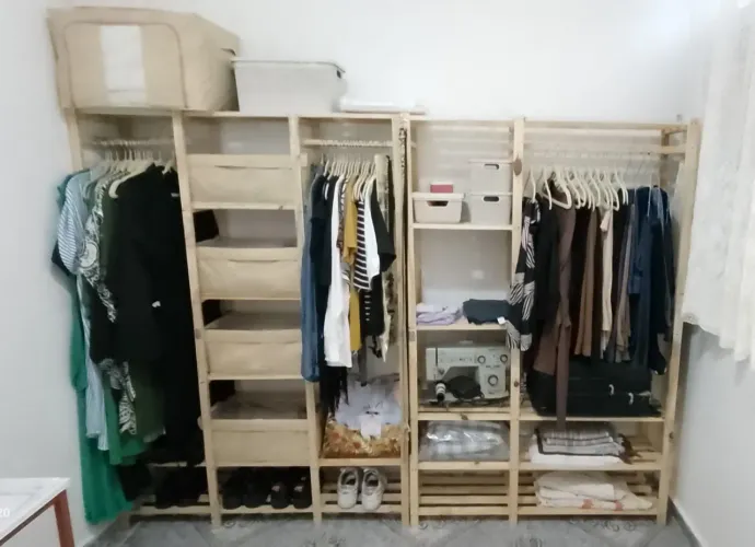 ARARA DE ROUPA, GUARDA ROUPA, CLOSET