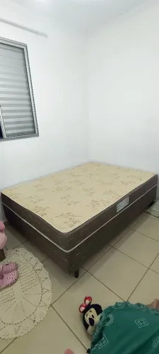Cama box colchão acoplado