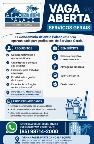 Oportunidade de trabalho