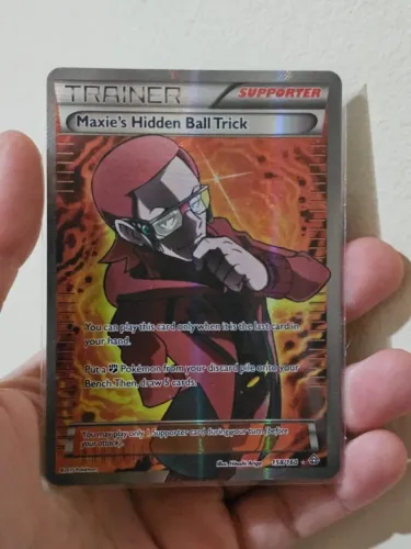 Carta Pokémon: Maxie's Hidden Ball Trick (158/160)