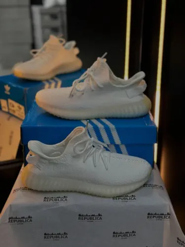 Tênis Adidas Yeezy Boost 350 Branco Importado Premium Masculino