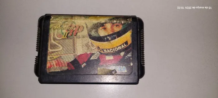 Fita Mega Drive - Super Monaco GP 2