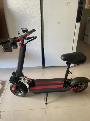 Patinete Scooter Elétrico C/ Banco velocidade 40km 120kg