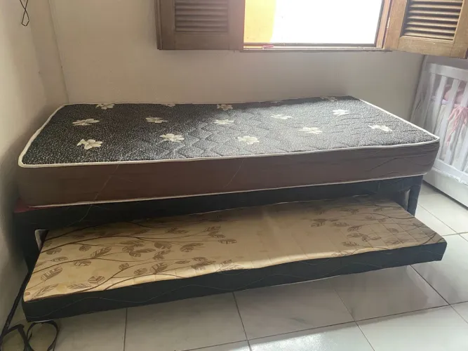 Cama de solteiro 2 em 1
