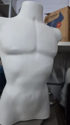 Manequins meio corpo masculino e feminino