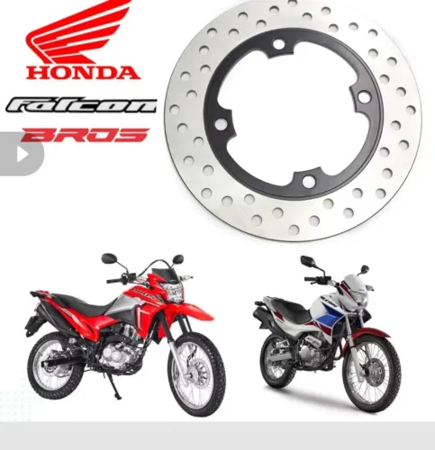 Disco Freio Traseiro Nx Bros 160/ Xre 190/ Cb 600 S/ABS