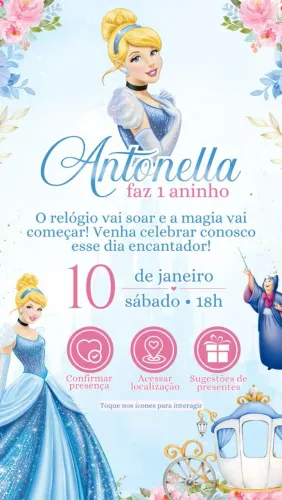 Convite animado
