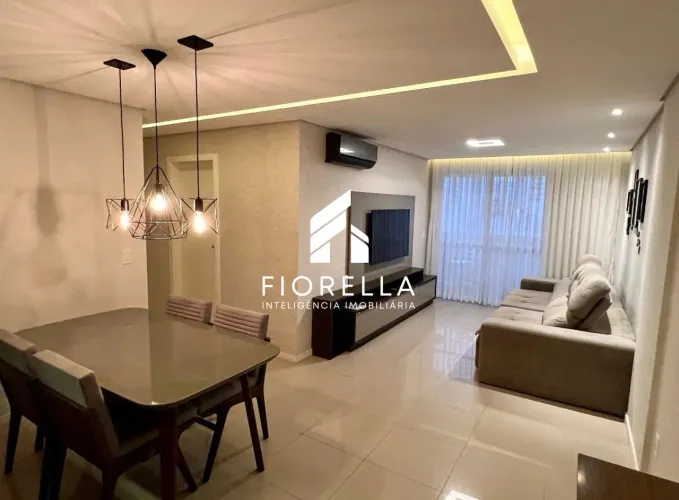 Apartamento mobiliado de 02 Dormitórios, sendo 01 Suíte, em Campinas - São José/SC