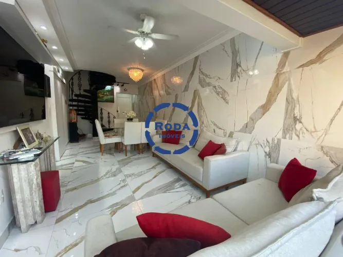 Apartamento a venda próximo da praia em Santos, localizada no bairro do Boqueirão.