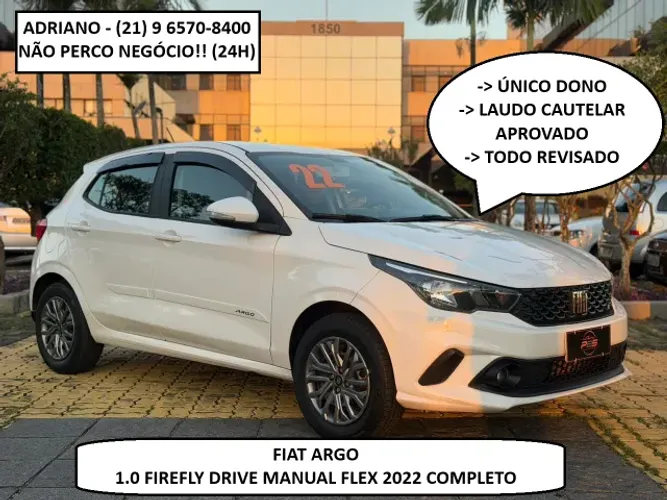 Fiat Argo 1.0 6V Flex. 2022