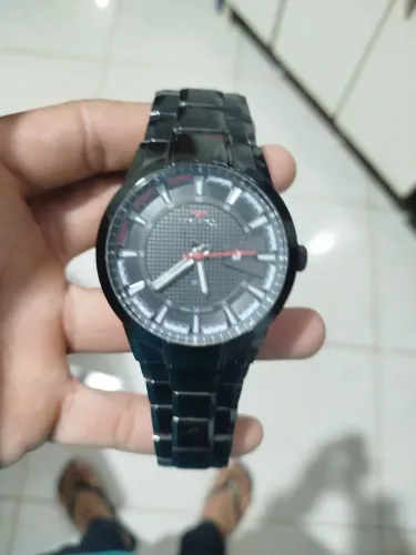 Relógio Technos Masculino Racer 2117law/4p Preto Aço