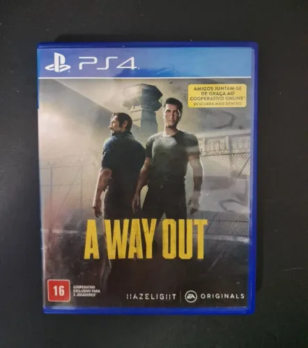 Promoção Jogo A Way Out PS4( ACEITO CREDISHOP)