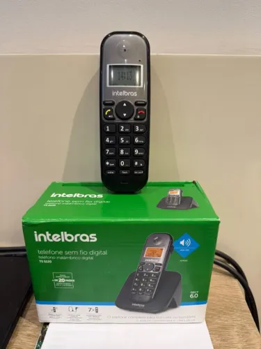 Telefone Sem Fio Digital TS 5120 Preto Intelbras
