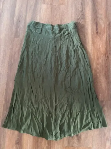 Saia Colcci Verde Militar Tamanho M