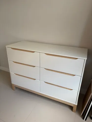 cômoda adulto ou infantil 6 gavetas