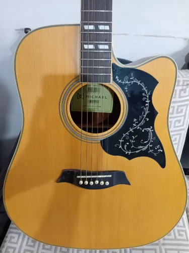 Violão Elétrico MIchael VM925DTC ST Galaxy Folk