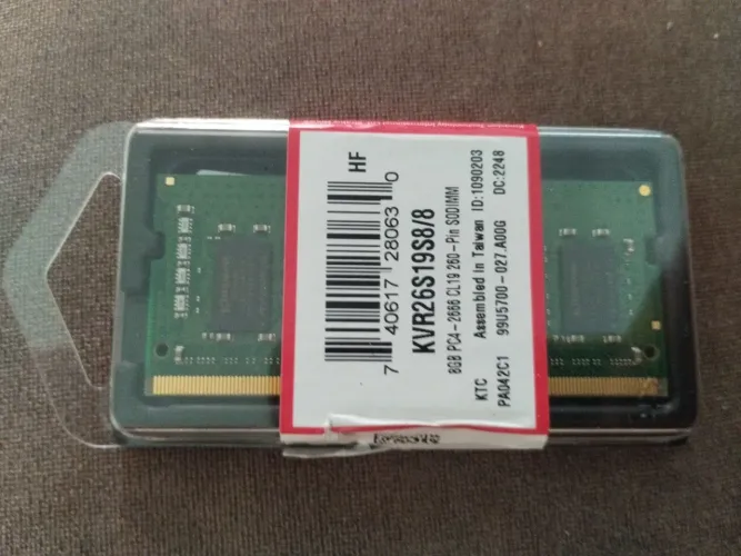 Memória RAM Kingston DDR4 8gb