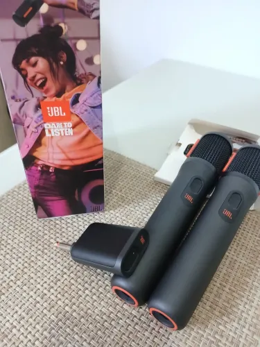 MICROFONES JBL ORIGINAL RECARREGÁVEL